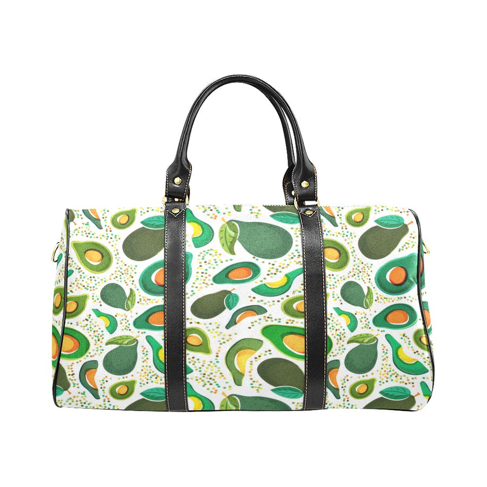 Avocado design pattern Travel Bag