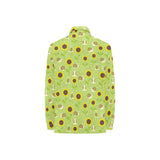 Snail Pattern Print Design 01 Women's Long Sleeve Polo Shirt