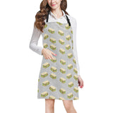 Sandwich Pattern Print Design 05 All Over Print Adjustable Apron