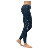space pattern with planets, comets, constellations Women's Legging Fulfilled In US