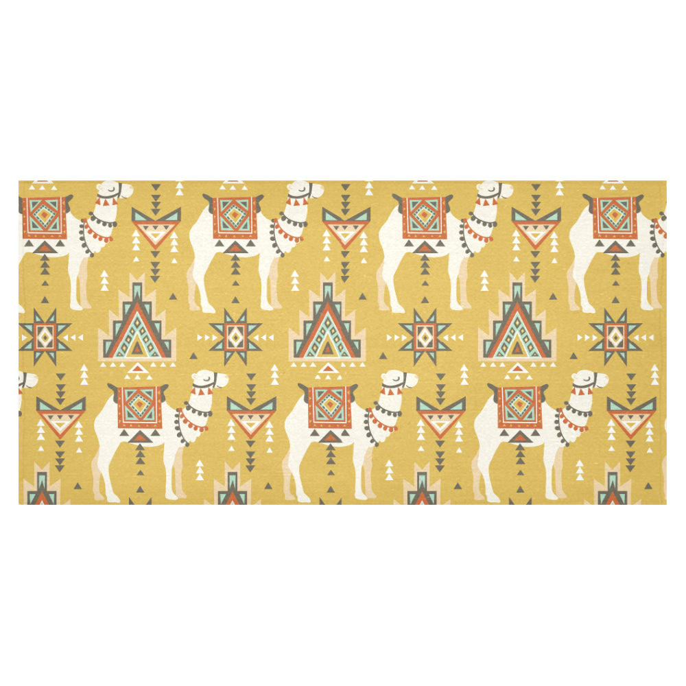 Camels ethnic motif pattern Tablecloth