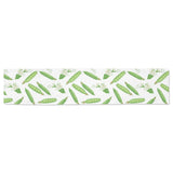 Green Peas Pattern Print Design 04 Table Runner