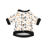 Clown Fish Pattern Print Design 02 All Over Print Pet Dog Round Neck Fuzzy Shirt