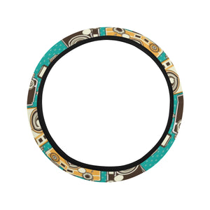 Camera Pattern Print Design 03 Car Steering Wheel Cover