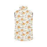 Lion Pattern Print Design 04 Women's Padded Vest
