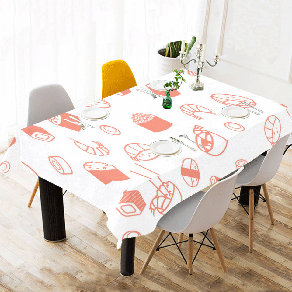 Sushi pattern Tablecloth