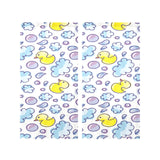 Duck Pattern Print Design 01 Gauze Curtain