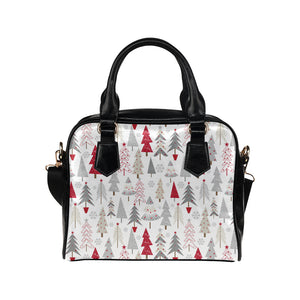 Cute Christmas tree pattern Shoulder Handbag
