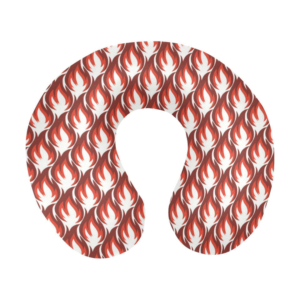 Fire flame symbol design pattern U-Shaped Travel Neck Pillow