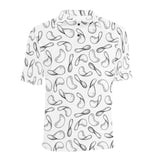 Potato Chips Pattern Print Design 04 Men's All Over Print Polo Shirt