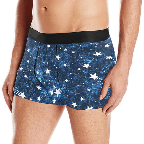 Night sky star pattern Men's All Over Print Boxer Briefs Men's Underwear