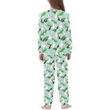 Pelican Pattern Print Design 01 Kids' Boys' Girls' All Over Print Pajama Set