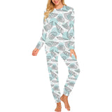 Shell polynesian tribal Women's All Over Print Pajama Set