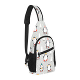 Cute Penguin christmas pattern All Over Print Chest Bag
