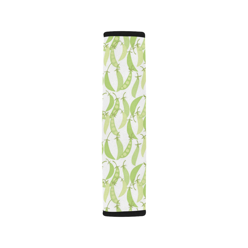 Green Peas Pattern Print Design 03 Car Seat Belt Cover