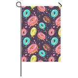 Colorful donut glaze pattern House Flag Garden Flag