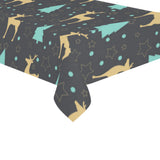 Deers star tree pattern Tablecloth