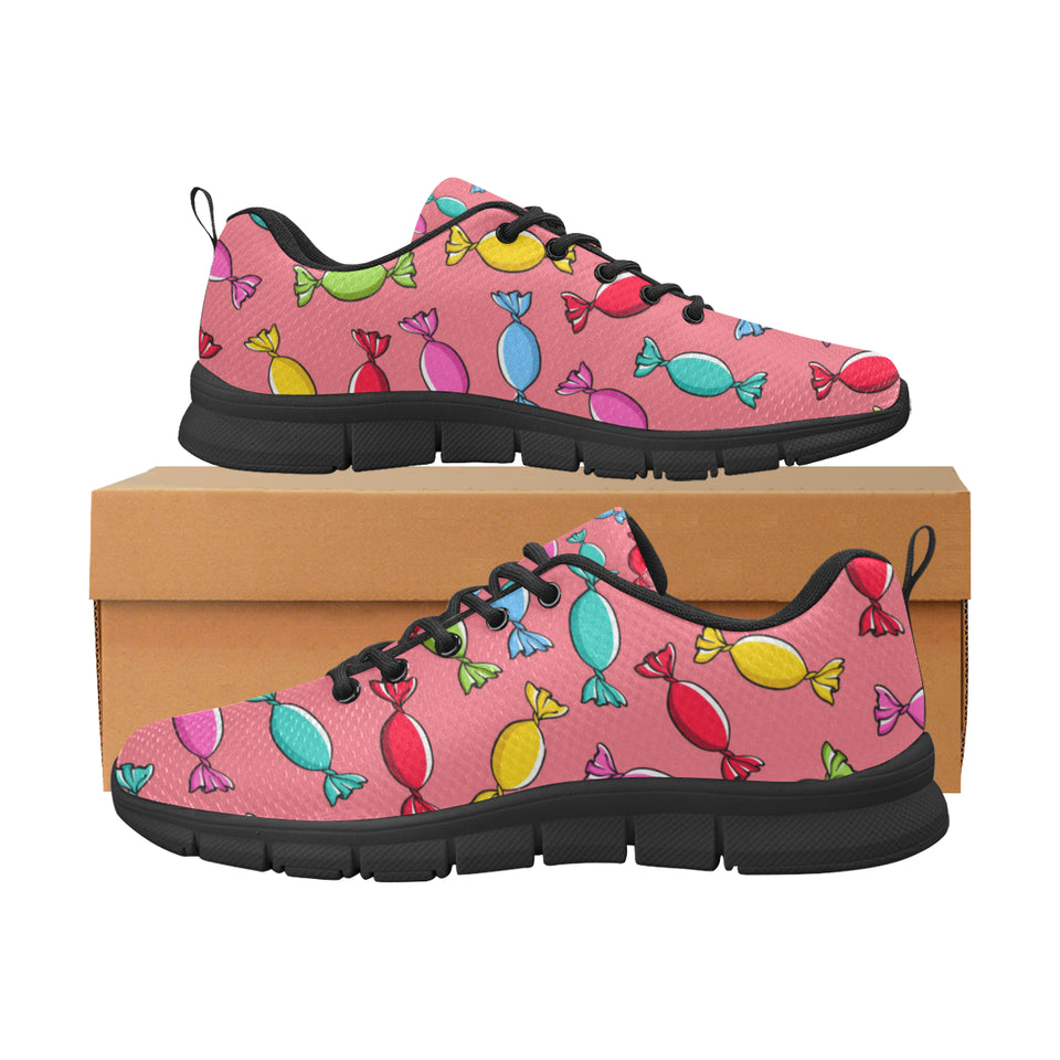Colorful wrapped candy pattern Men's Sneaker Shoes