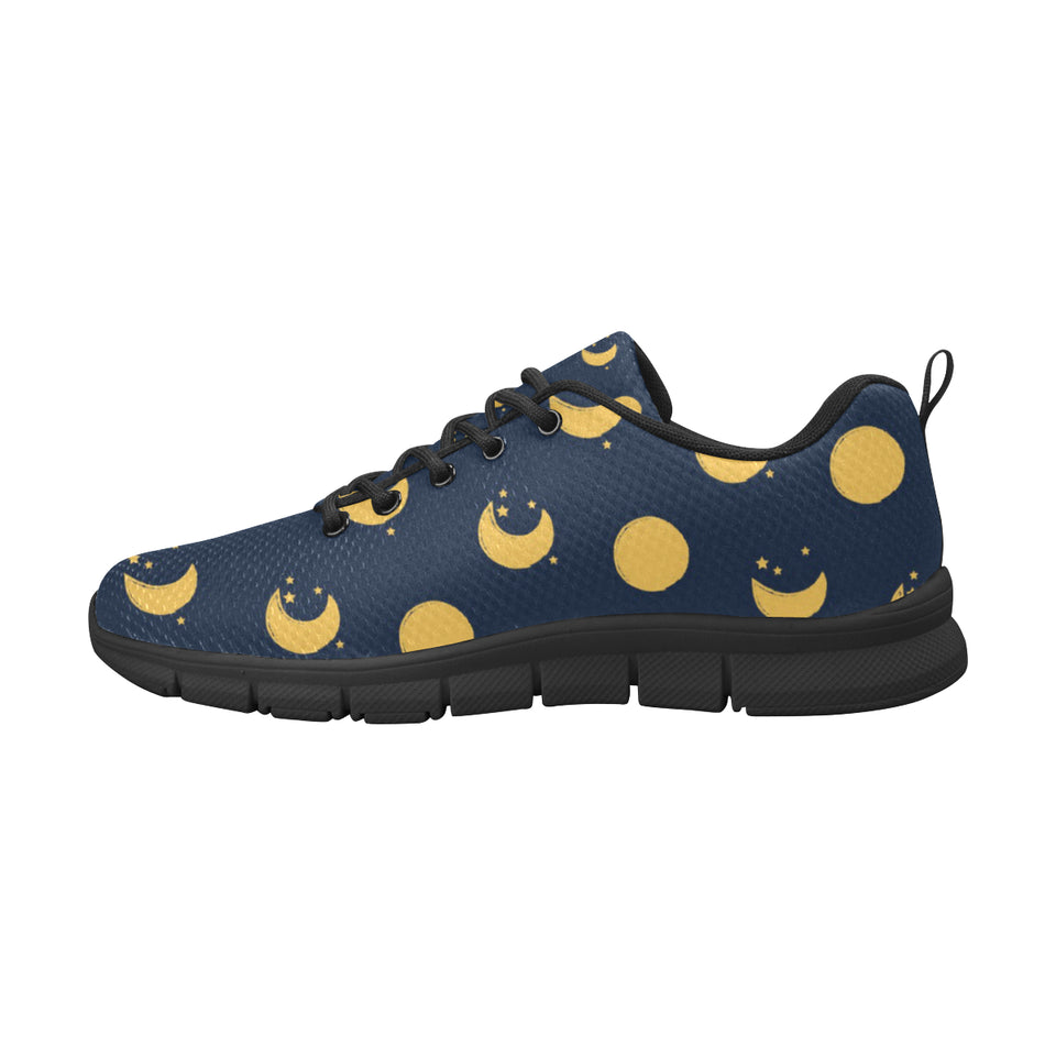 Moon star pattern Men's Sneaker Shoes