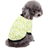 Tennis Pattern Print Design 01 All Over Print Pet Dog Round Neck Fuzzy Shirt