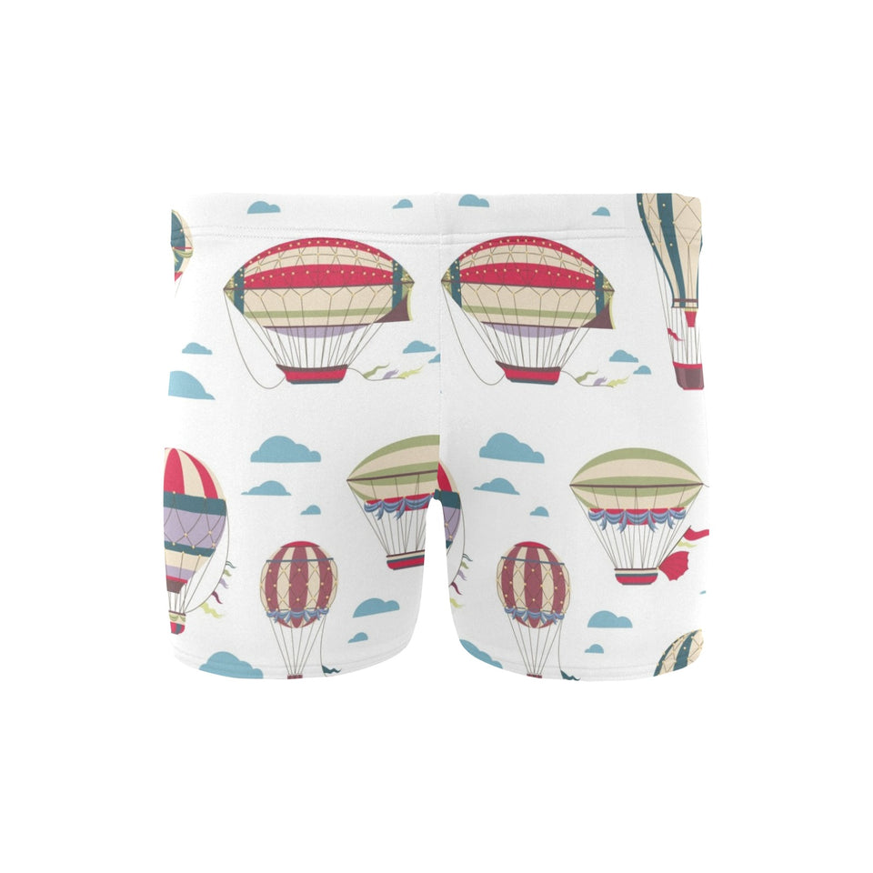 Hot air balloon pattern Men's Swimming Trunks
