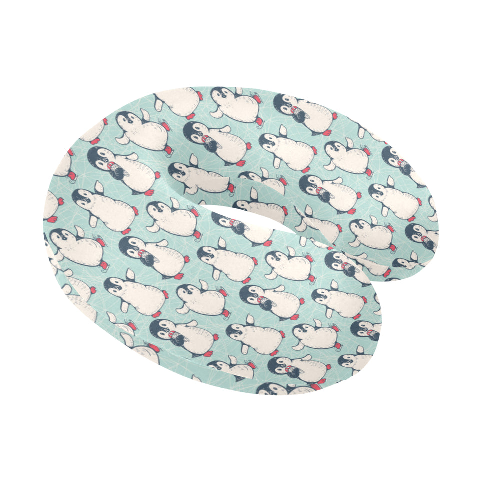 Cute Penguin pattern U-Shaped Travel Neck Pillow