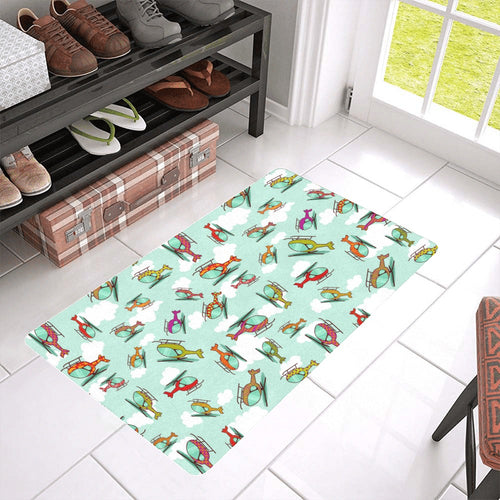 Helicopter design pattern Doormat