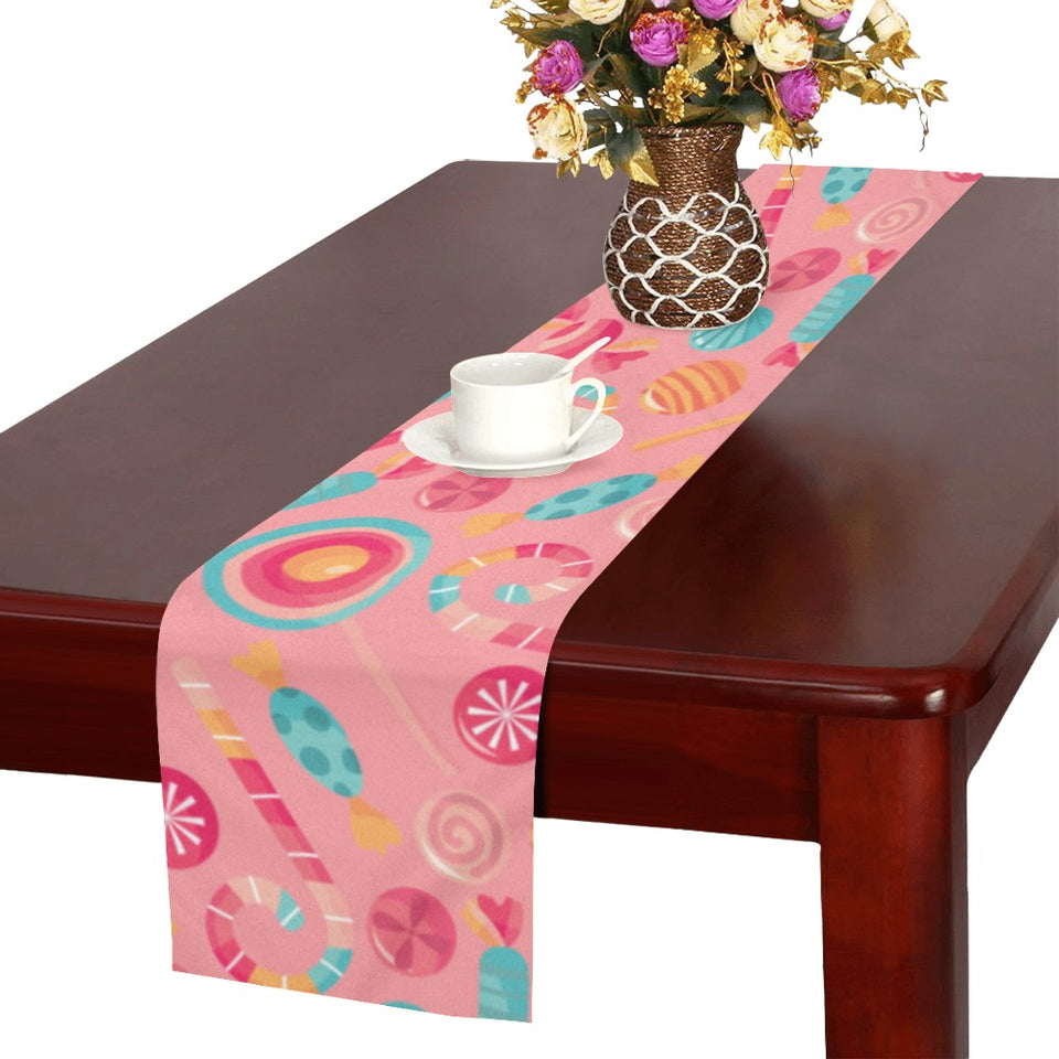 Colorful candy pattern Table Runner