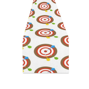 Darts Pattern Print Design 04 Table Runner