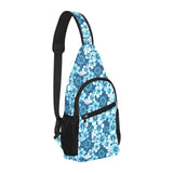 Hibiscus Pattern Print Design 03 All Over Print Chest Bag