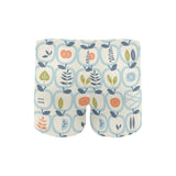 apples leaves pattern Men's Swimming Trunks