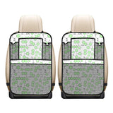 Chemistry Periodic Table Pattern Print Design 03 Car Seat Back Organizer