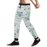 Crocodile diver pattern Unisex Casual Sweatpants