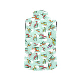 Helicopter design pattern Women's Padded Vest