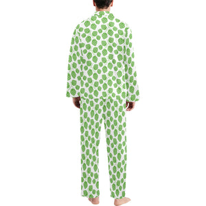 Hop pattern background Men's Long Pajama Set