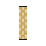 Pretzels Pattern Print Design 01 Car Seat Belt Cover