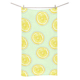 slice of lemon pattern Bath Towel