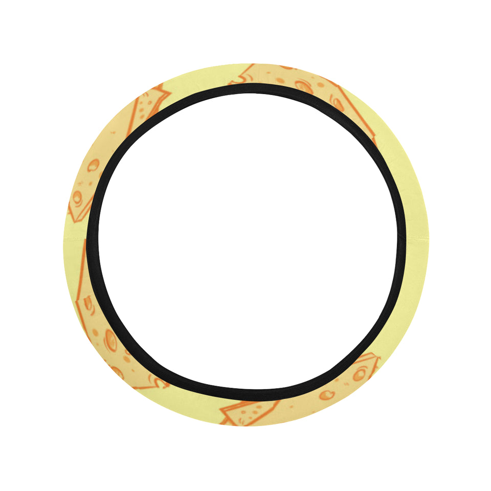 Cheese design pattern Car Steering Wheel Cover