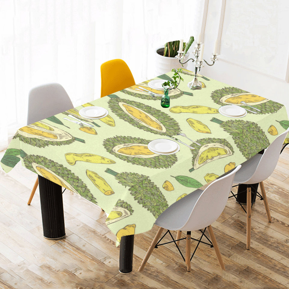 Durian leaves pattern background Tablecloth