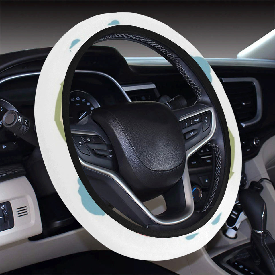 Hot air balloon pattern Car Steering Wheel Cover