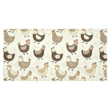Cute rooster chicken cock Tablecloth
