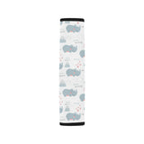 cute rhino heart pattern Car Seat Belt Cover