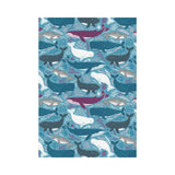 Whale design pattern House Flag Garden Flag