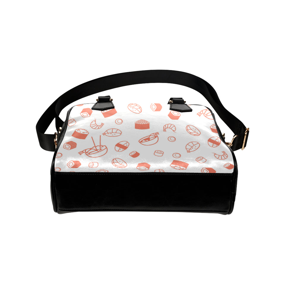 Sushi pattern Shoulder Handbag