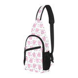 Pig Pattern Print Design 03 All Over Print Chest Bag