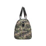 Dark Green camouflage pattern Travel Bag