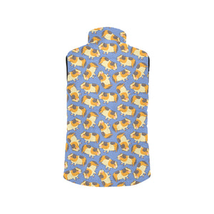 Guinea Pig Pattern Print Design 02 Men's Padded Vest