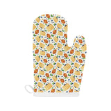 Pancake Pattern Print Design 02 Heat Resistant Oven Mitts