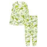 Cute frog dragonfly pattern Women's All Over Print Pajama Set