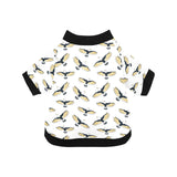 Eagle Pattern Print Design 03 All Over Print Pet Dog Round Neck Fuzzy Shirt